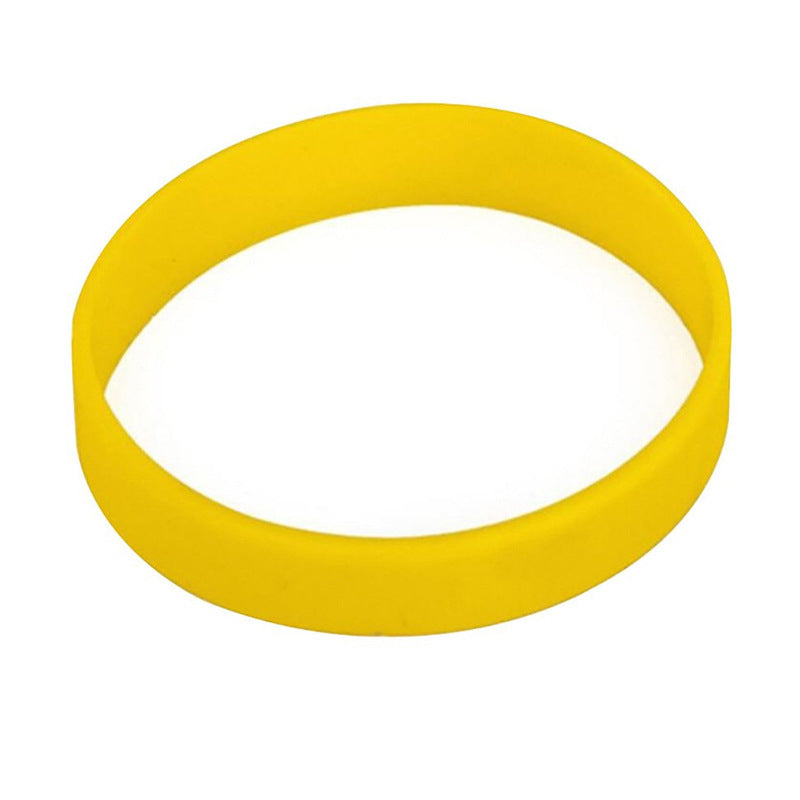 Wristband Lettering Silicone Sports Solid Color Printing Bracelet