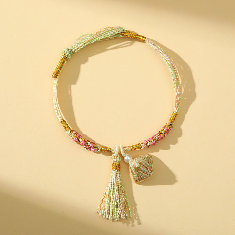 Children's Dragon Boat Festival Colorful Rope Hand-woven Small Bracelets