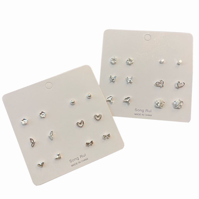 Geometric Simple Suit Basic Exquisite Small Rings