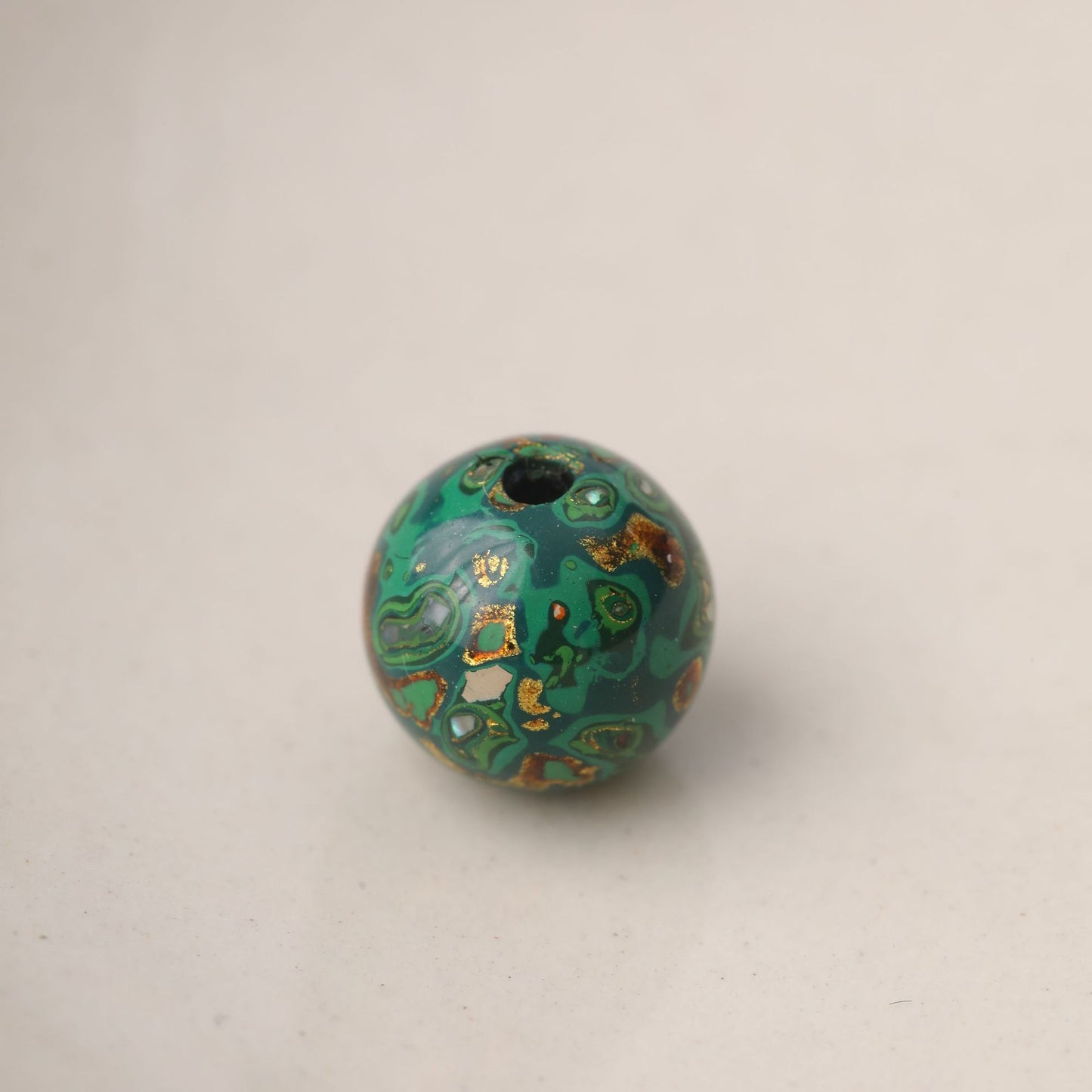 Paint Large Beads Inlaid Screw Scattered Single Bracelet