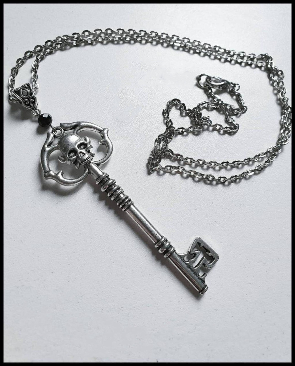 Punk Star Bone Saturn Halo Hipster With Personality Necklace