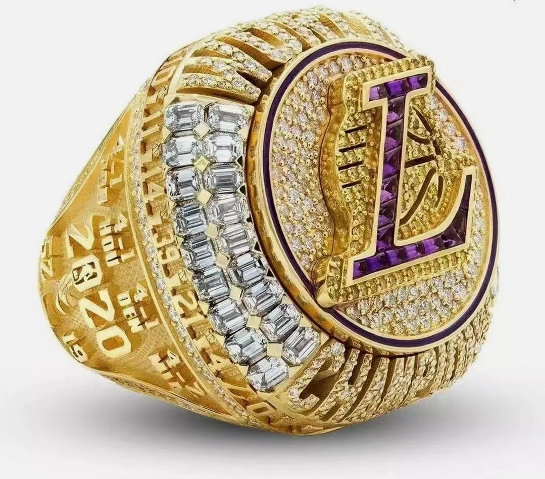 Men's Los Angeles Lakers Alloy Gift Stainless Rings