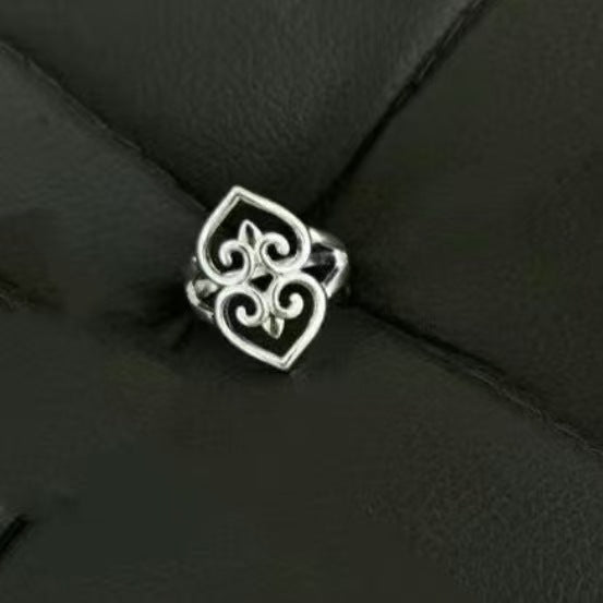 Kazakh Element Open Ethnic Style Simple Niche Index Ring
