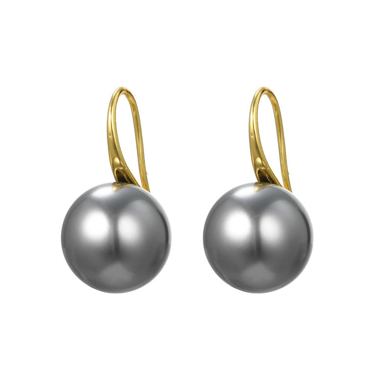 Women's Style All Match Pearl High Heels Earrings