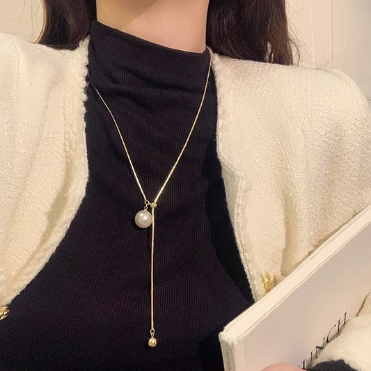 Women's Adjustable Pearl For Light Luxury Minority Necklaces