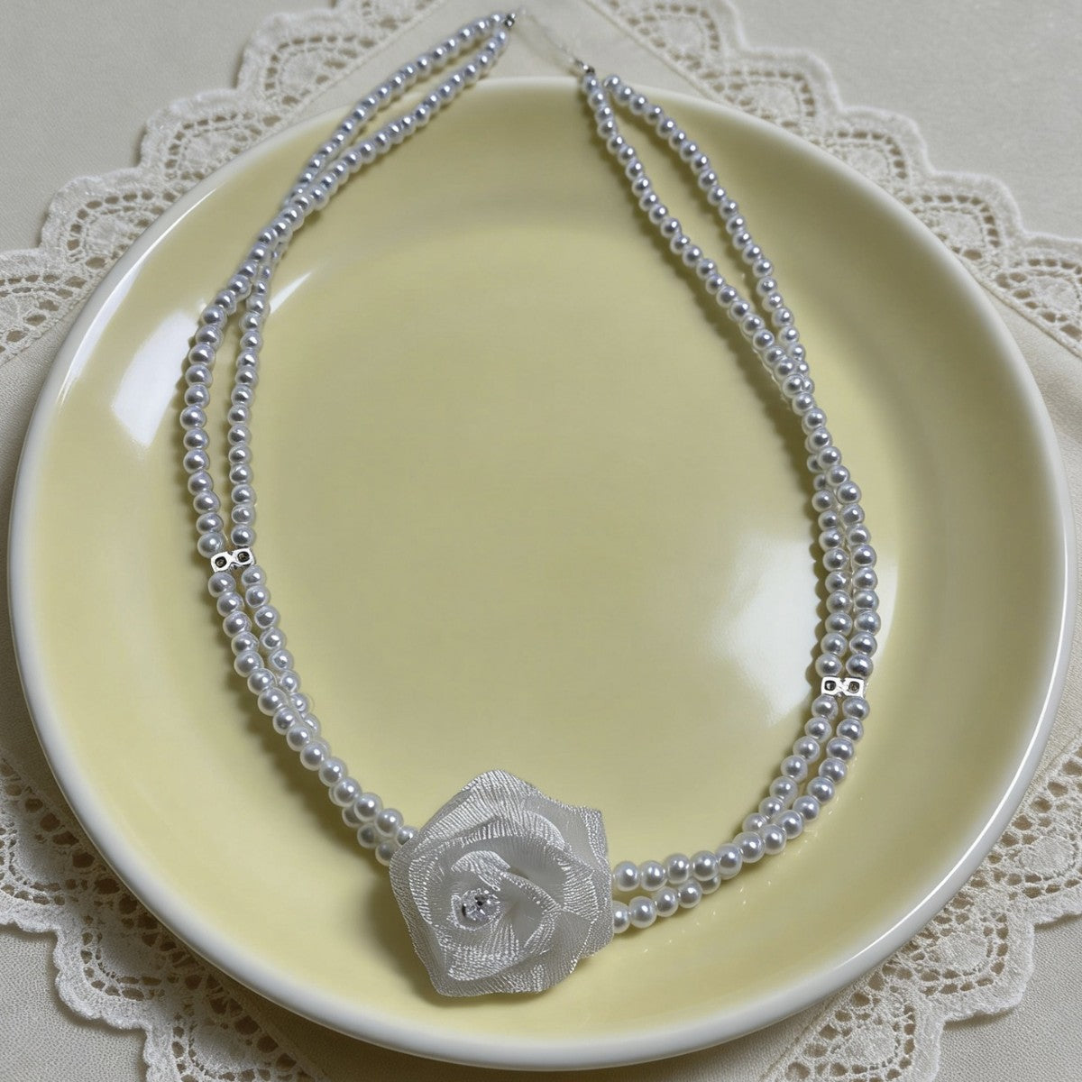 Pearl Gentle Elegant Style Light Luxury Versatile High Quality Necklaces
