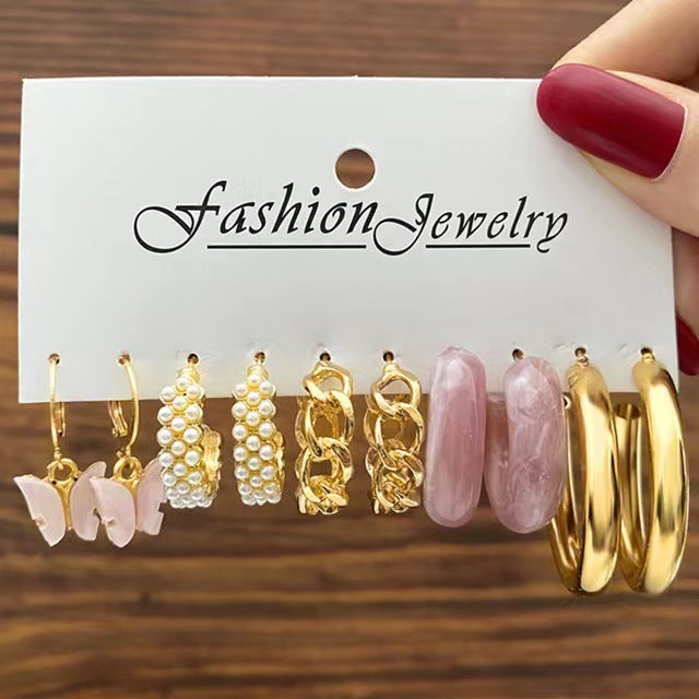 Women's Fashion Minimalism Temperament Wild Exaggerated Personalized Rings