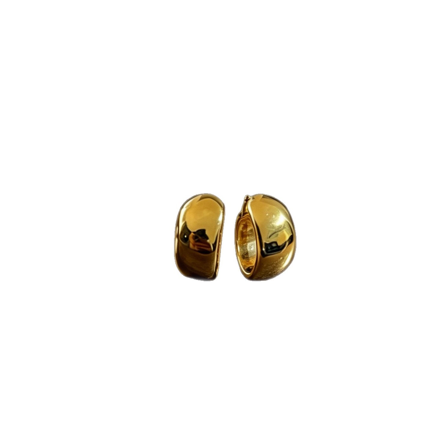 Female Light Luxury Minority Sensitive Circle Earrings