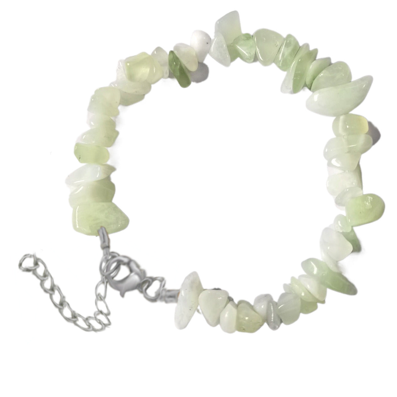 Natural Crystal Agate Gravel Irregular Stone Lobster Bracelet