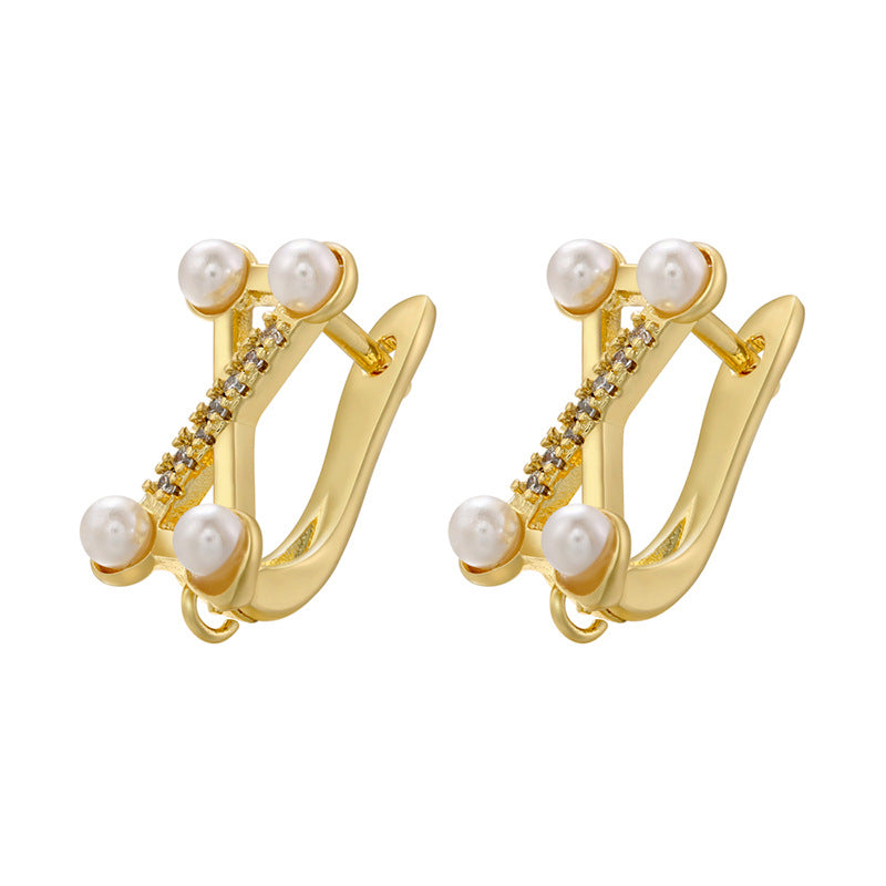 Fashion Casual Glossy Twist U-shaped Clips Rings