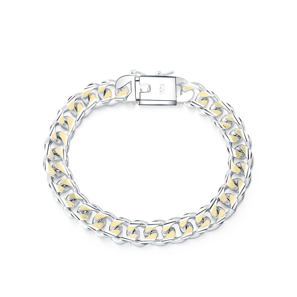 Fashion Sier Plated Color Separation Popular Bracelets