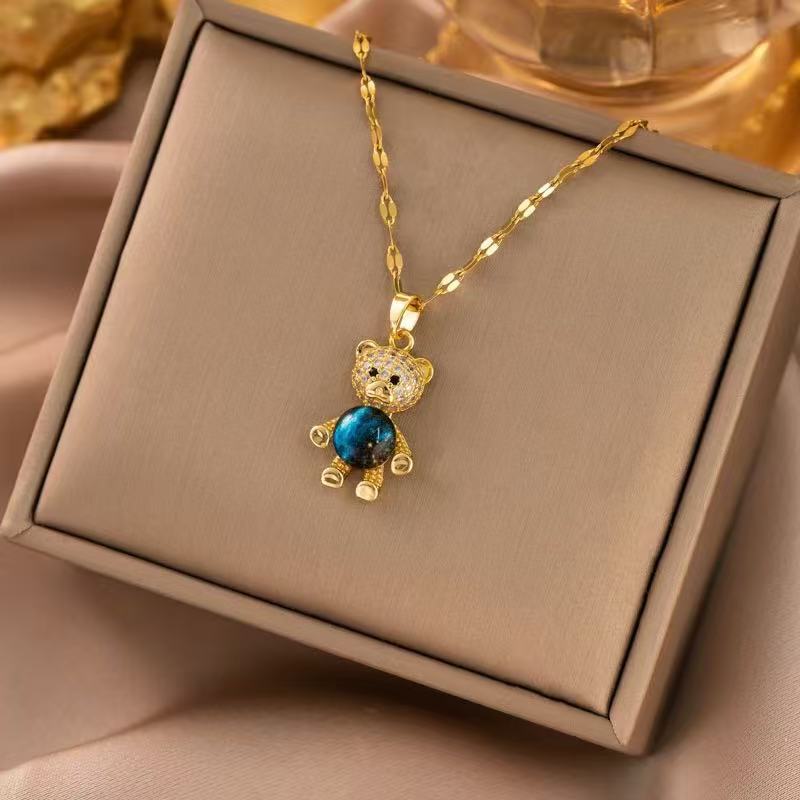 Women's Titanium Steel No Fading High-grade Design Necklaces