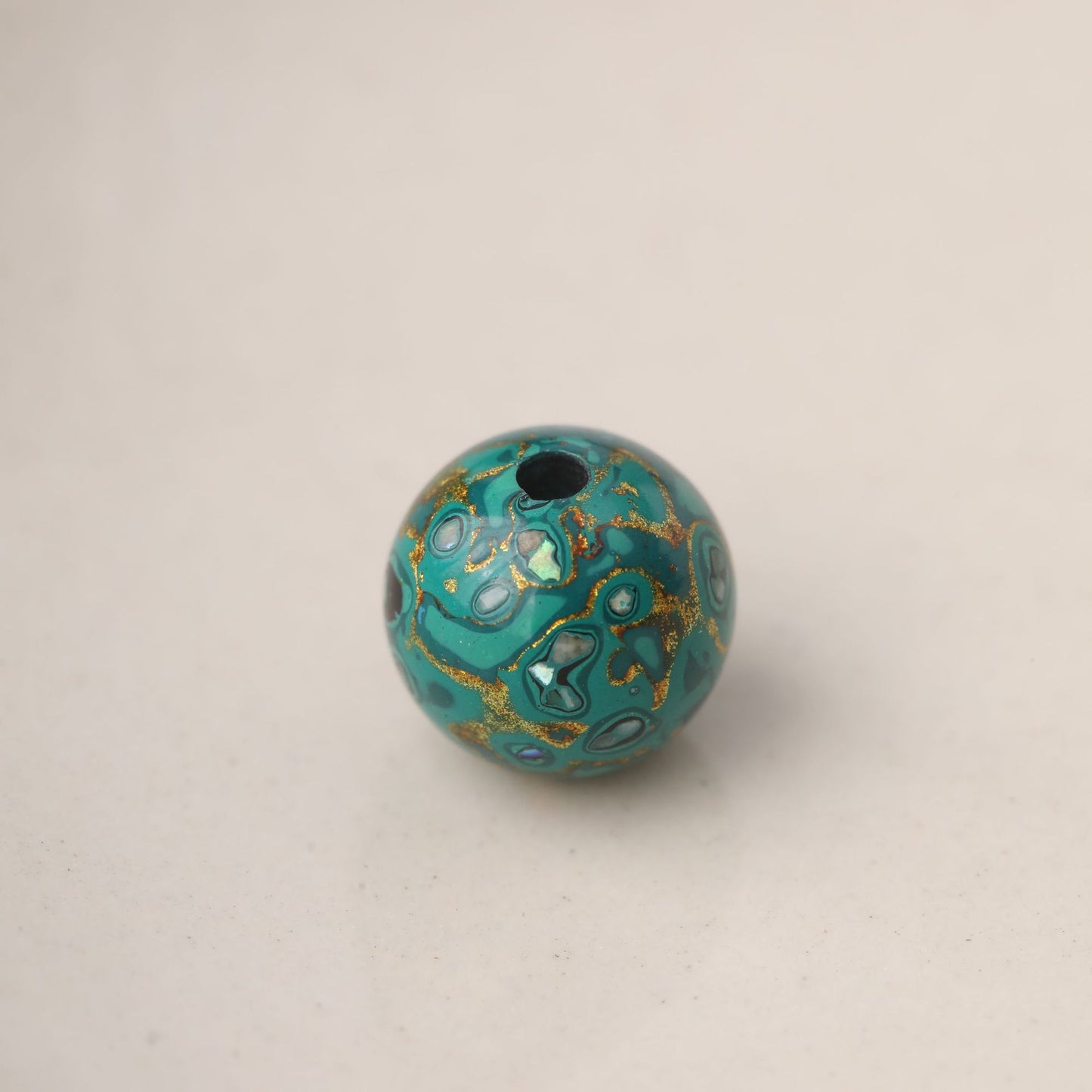 Paint Large Beads Inlaid Screw Scattered Single Bracelet