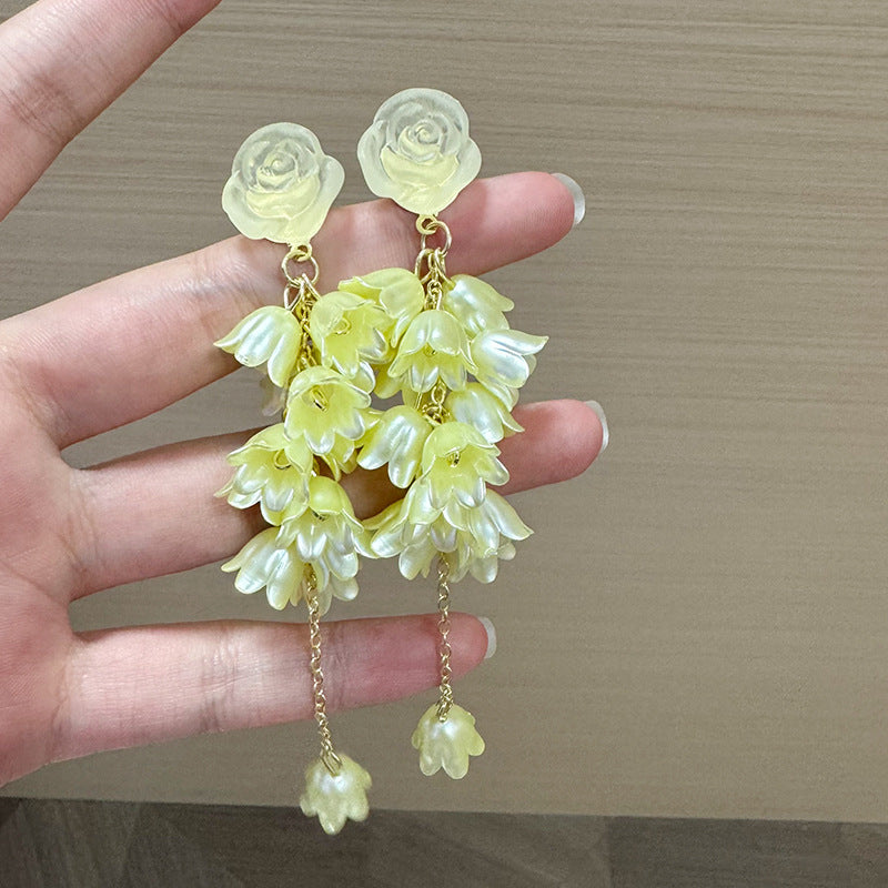 Super Fairy Mori Style Atmosphere Simple Earrings