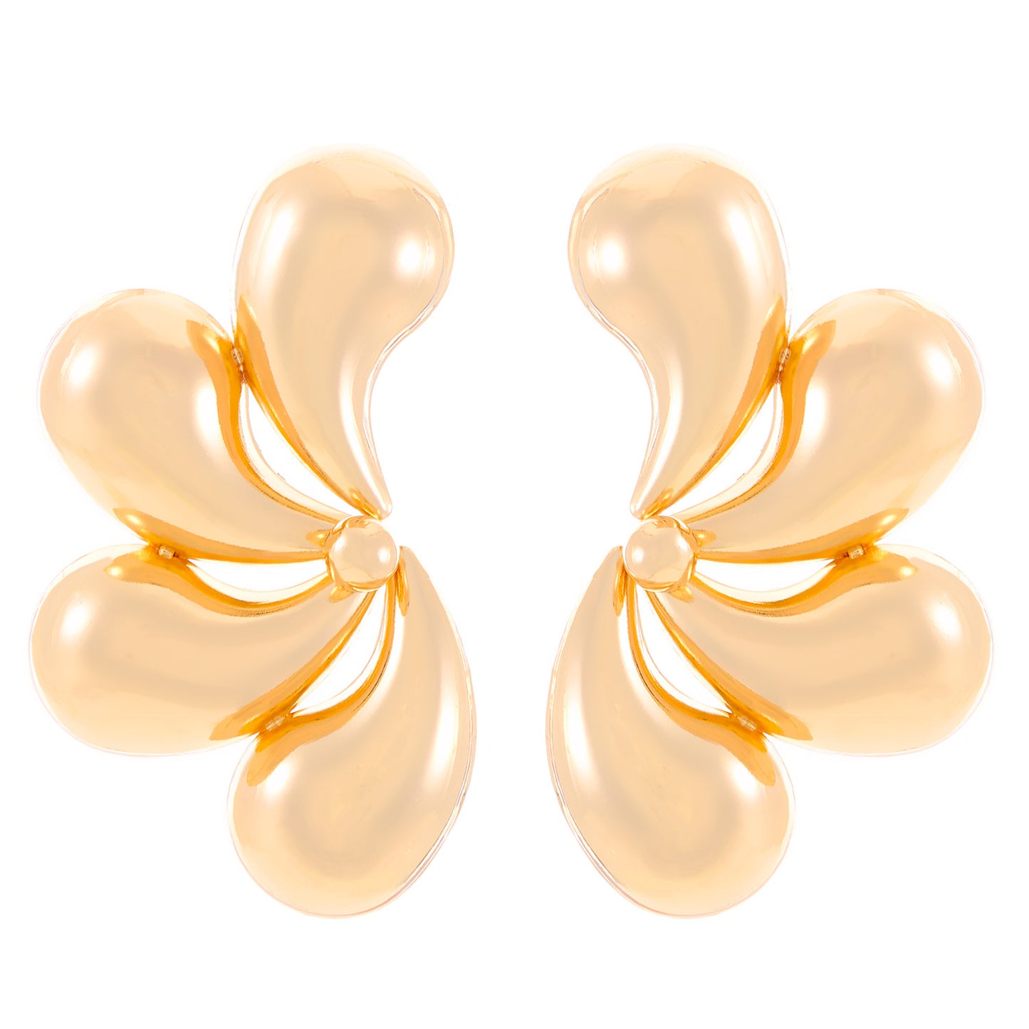 Women's Water Drop Flower For Prom Party Earrings