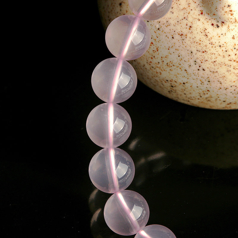 Natural Starlight Pink Crystal Has Effect Bracelets