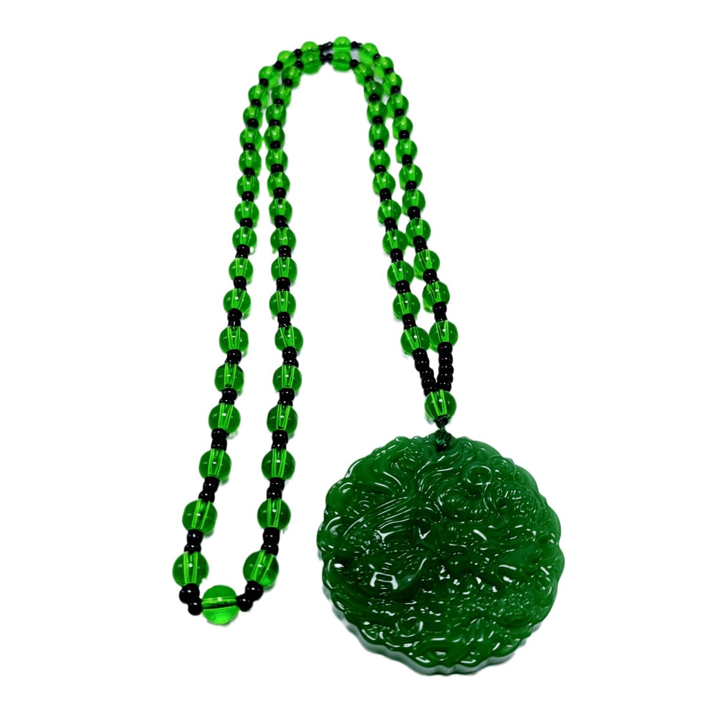 Women's & Men's Imitation Jade Kylin Prosperity Brought The Pendants