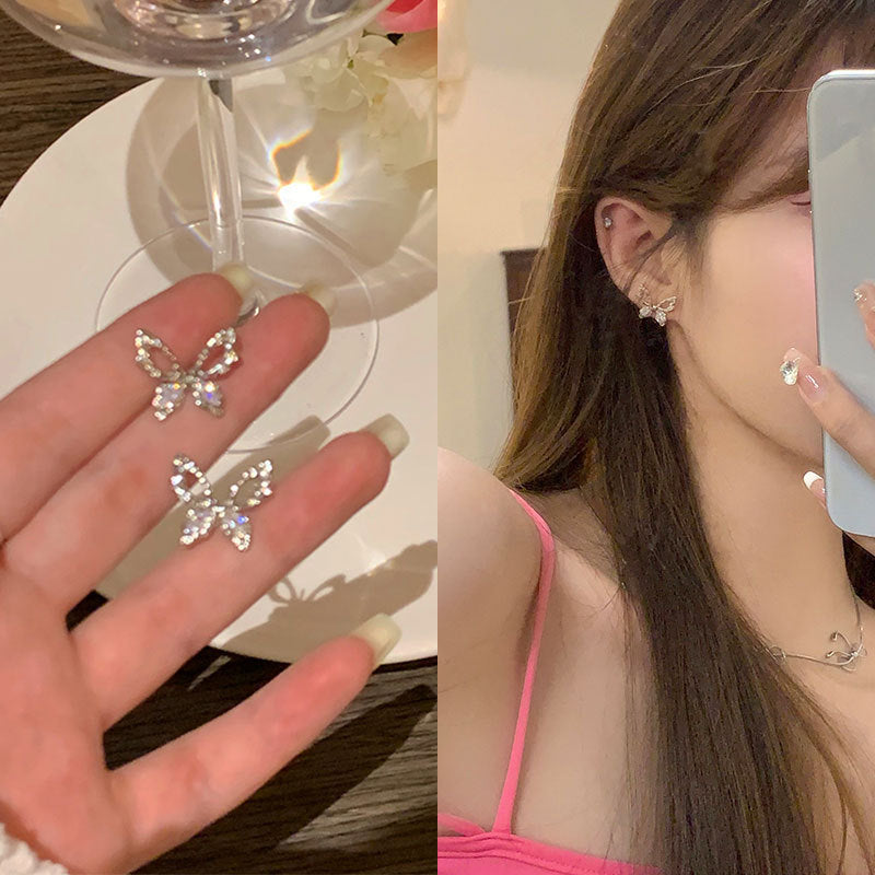 Women's Simple Elegant Butterfly Light Luxury Minority Rings