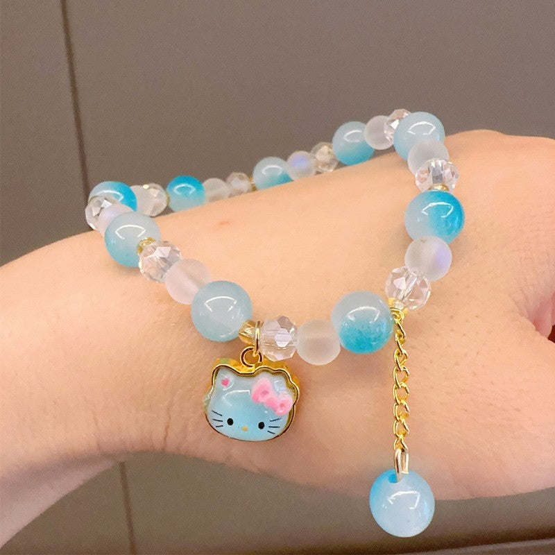 Glamorous Casual Cartoon Ice Crystal Clow Bracelet