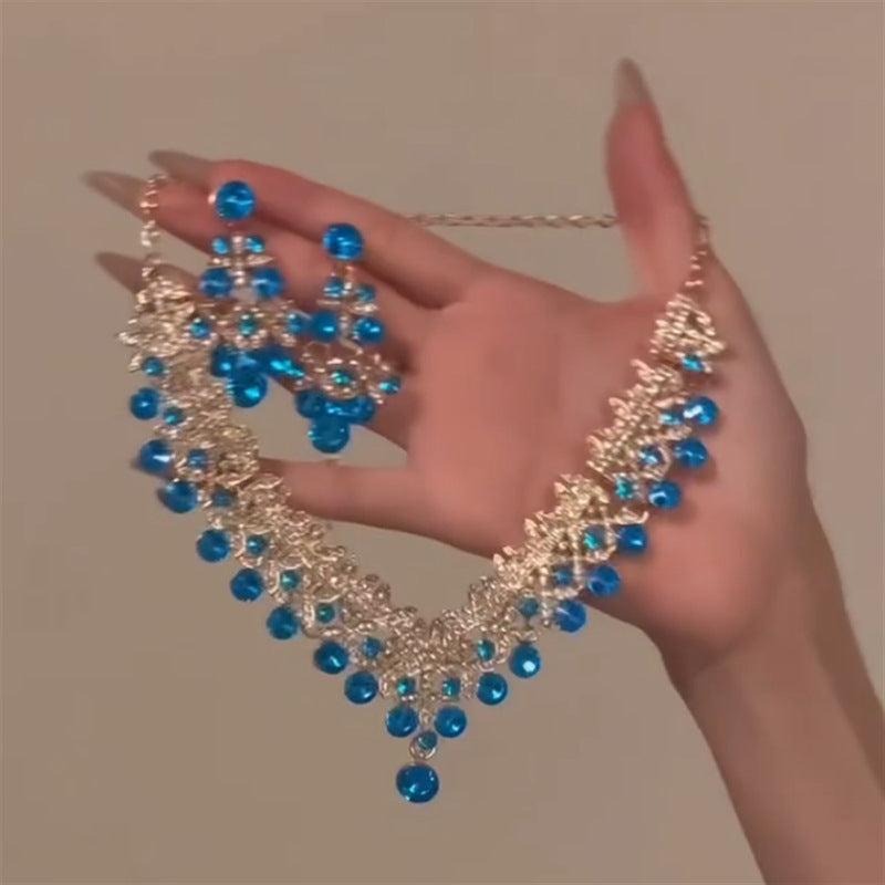 Elegant Drop Round Light Luxury Minority Necklaces