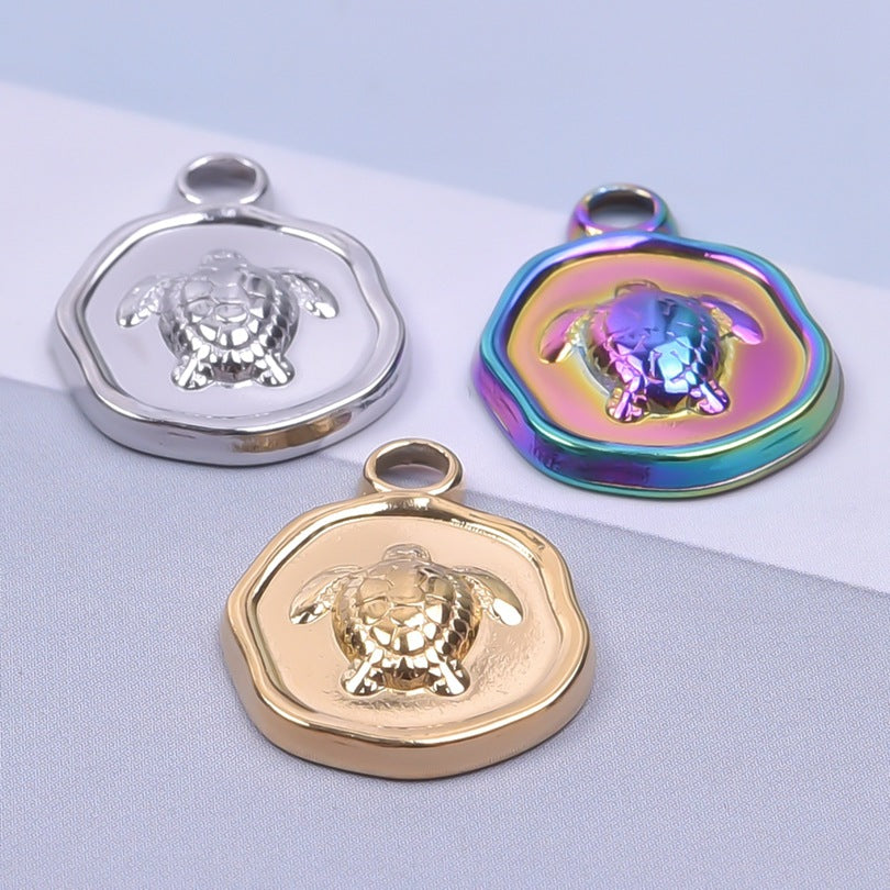 Stainless Steel Turtle Light Luxury Minority Vacuum Necklaces