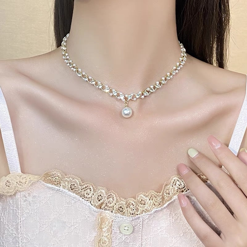 Sense Niche Clavicle Chain Female Slightly Luxury Necklaces