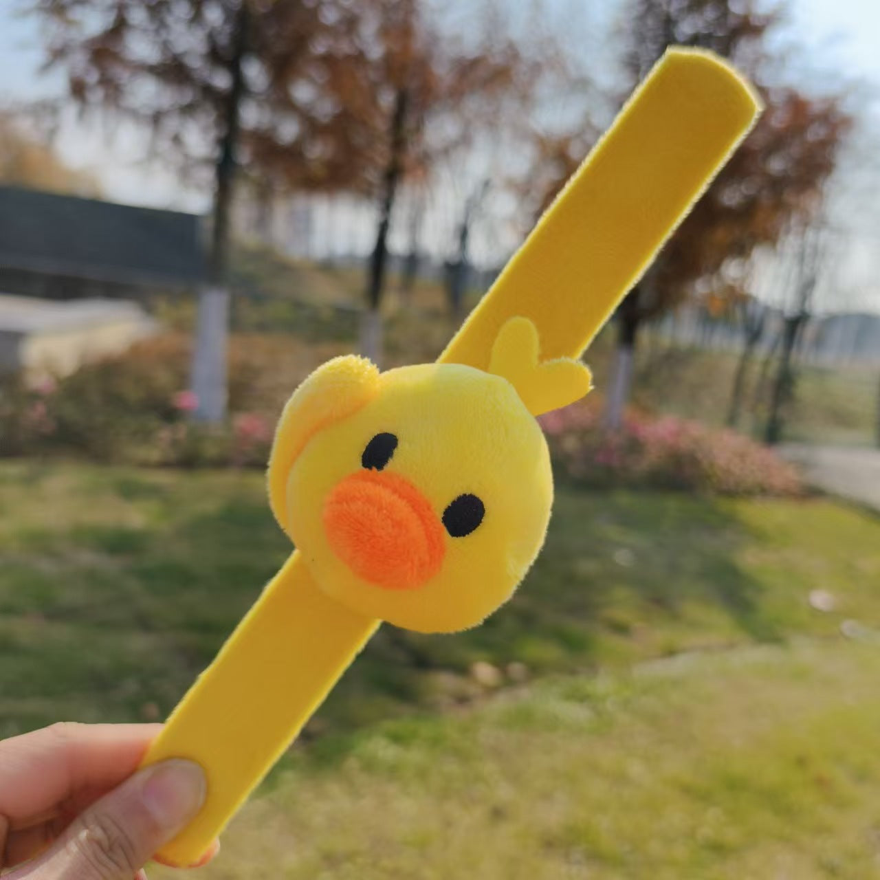 Children's Plush Holiday Gifts Present Wrist Strap Bracelet