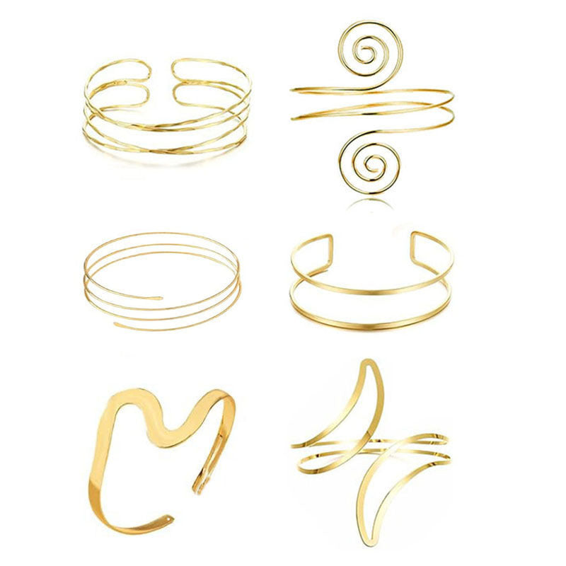 Graceful Fashion Leaf Beautiful Flowers Armband Bracelets