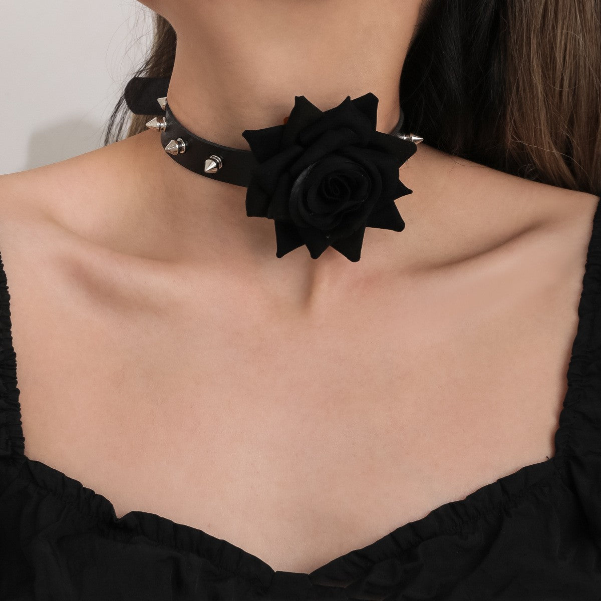 Dark Style Personality Skull Spider Collar Necklaces