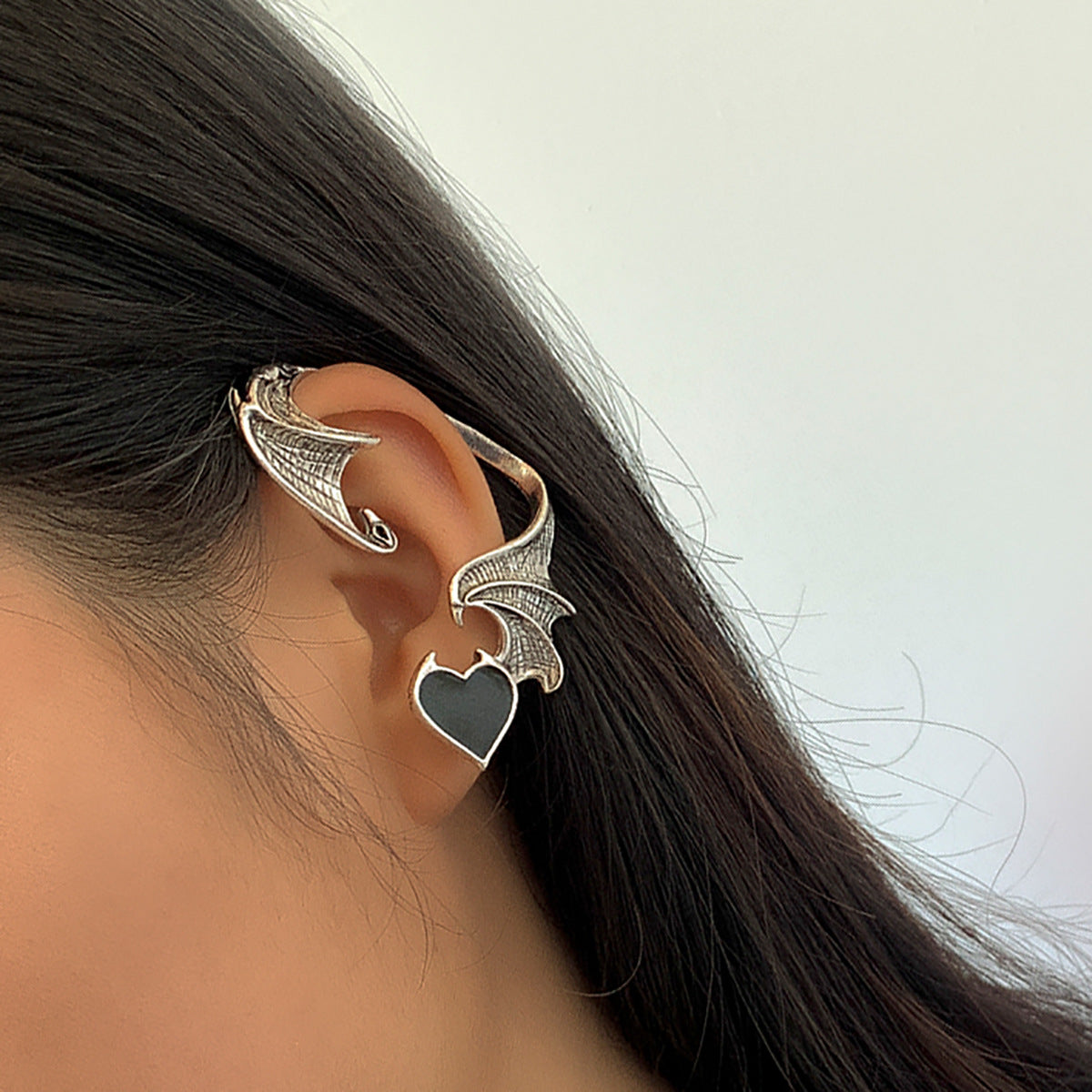 Sweet Cool Flower Elf Female Personality Creative Snake-shaped Earrings