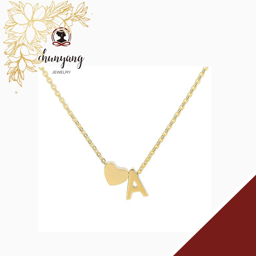 Love Letter Gold-plated Collarbone Durable Low Sensitivity Adjustable Necklace