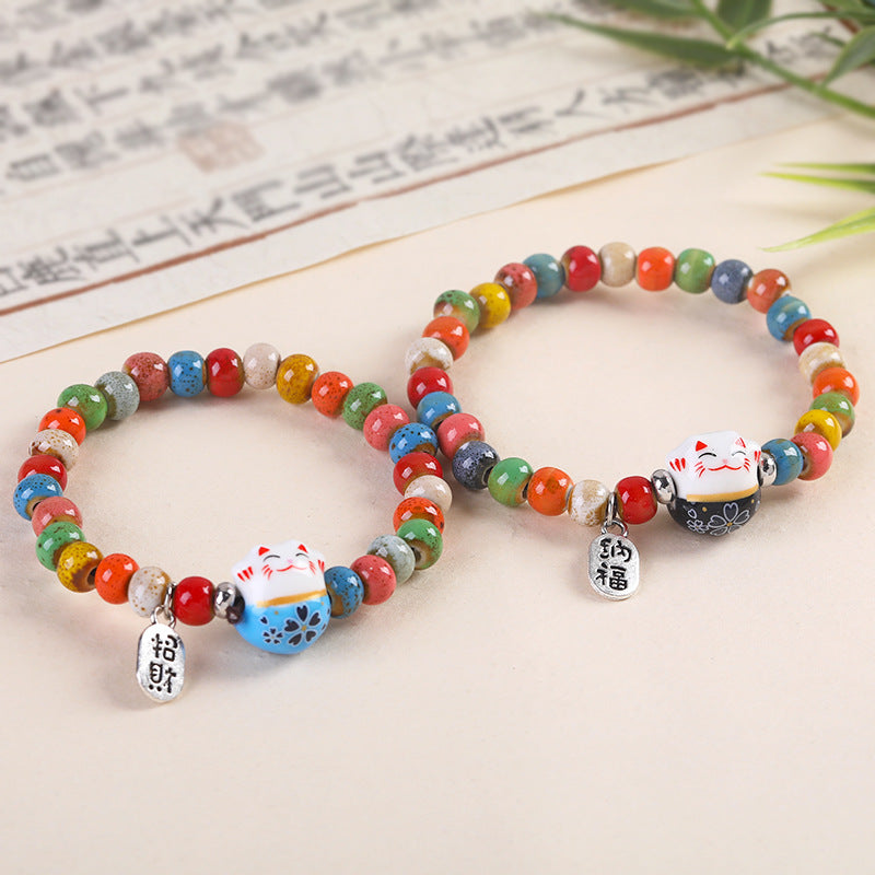 Simple Chinese Ethnic Style Female Niche Bracelet
