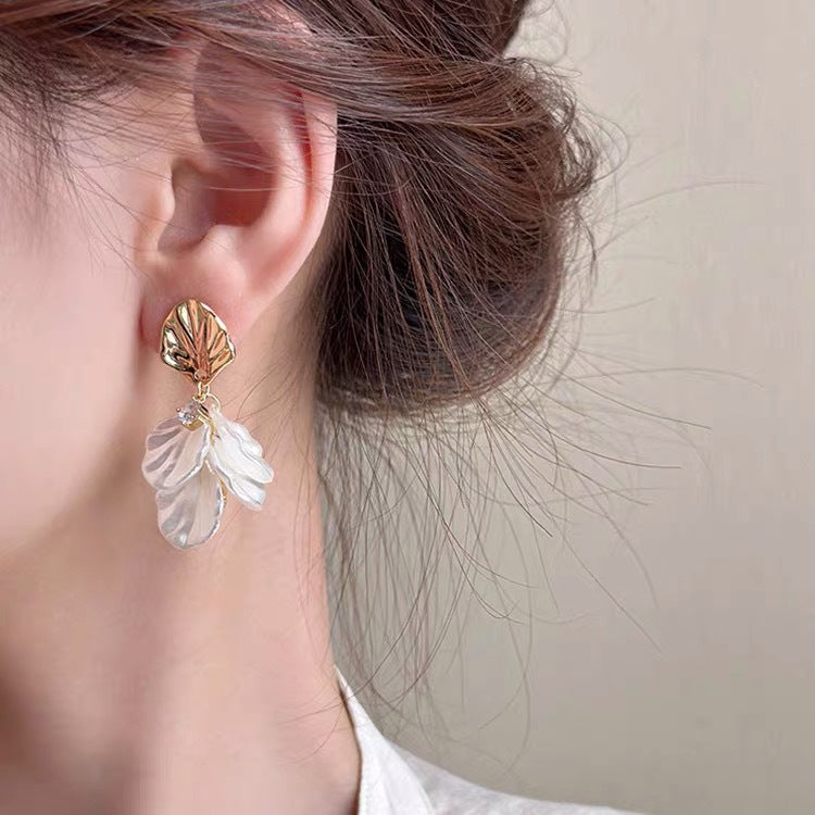 Summer Female Niche Unique Gentle Temperament High Stud Earrings