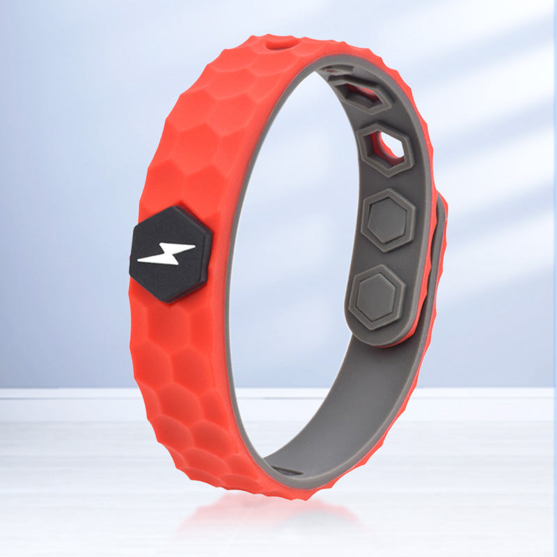 Women's & Men's Silicone Anion Outdoor Sports Balance Energy Bracelets