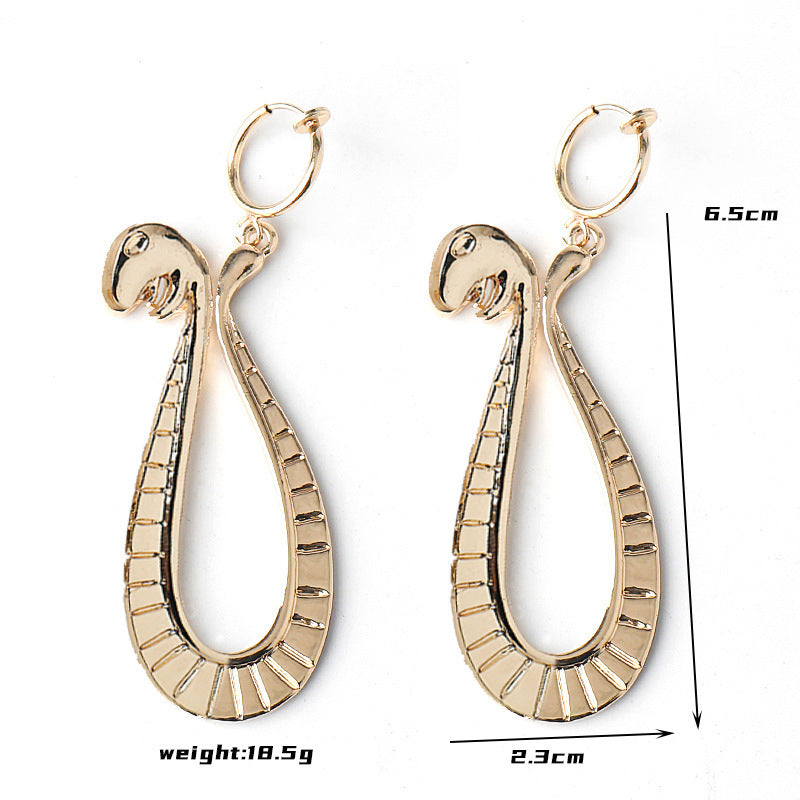 Piece King Of The Sea Seven Warlords Boa Hancock Snake Earrings
