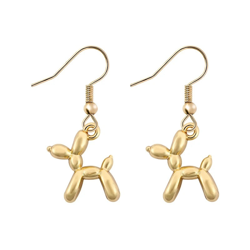 Personalized Creative Balloon Dog Popular Unisex Golden Ear Buckle