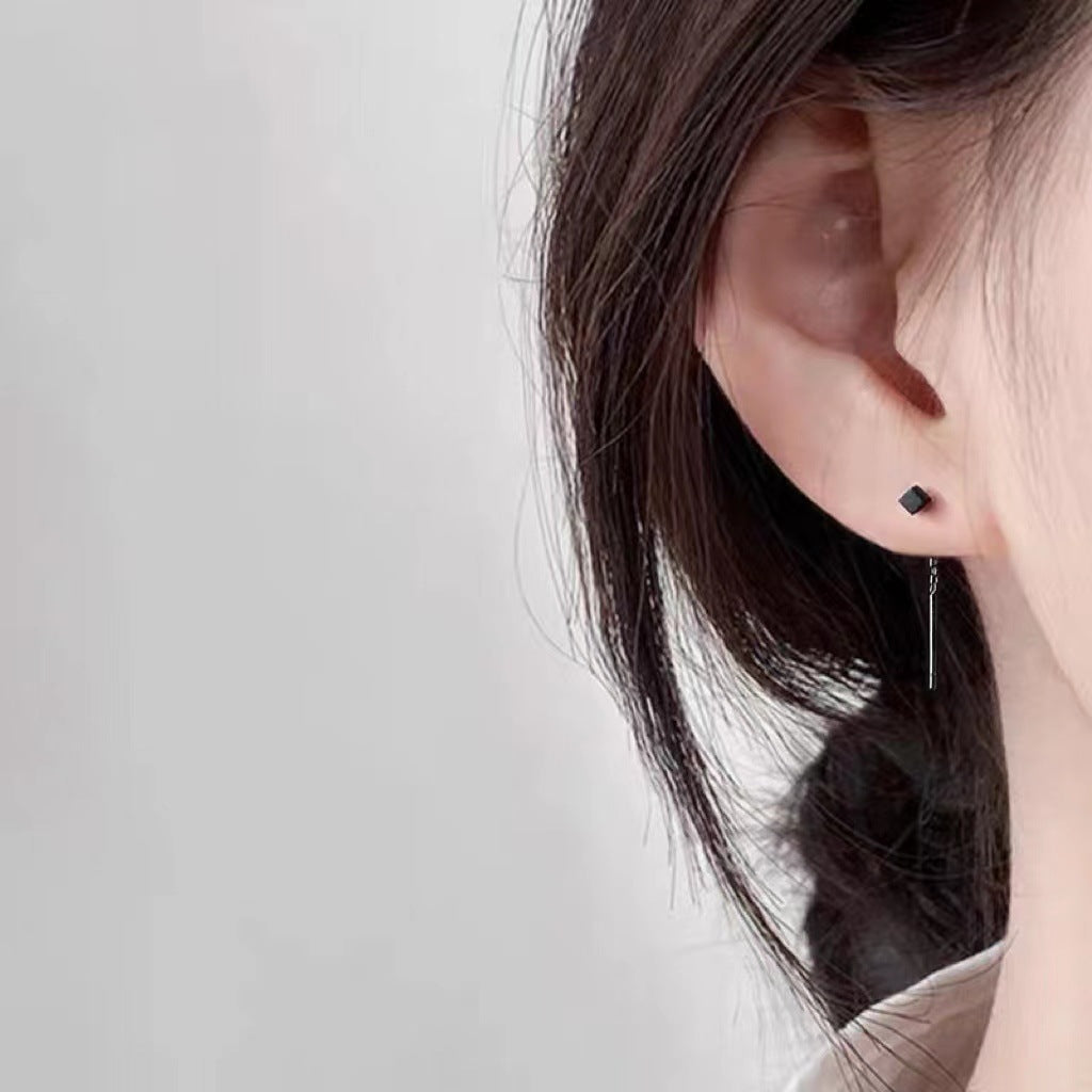 Women's Clover Lines Fashionable High-grade Tassel Simple Ear Line