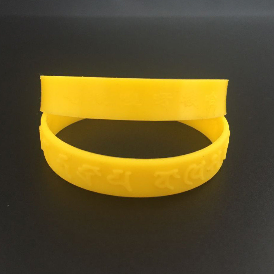 Women's & Men's Variety Of Silicone Wrist Band Luminous Bracelet