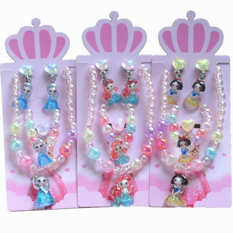 Versatile Graceful Children's Princess Mermaid Tail Rings