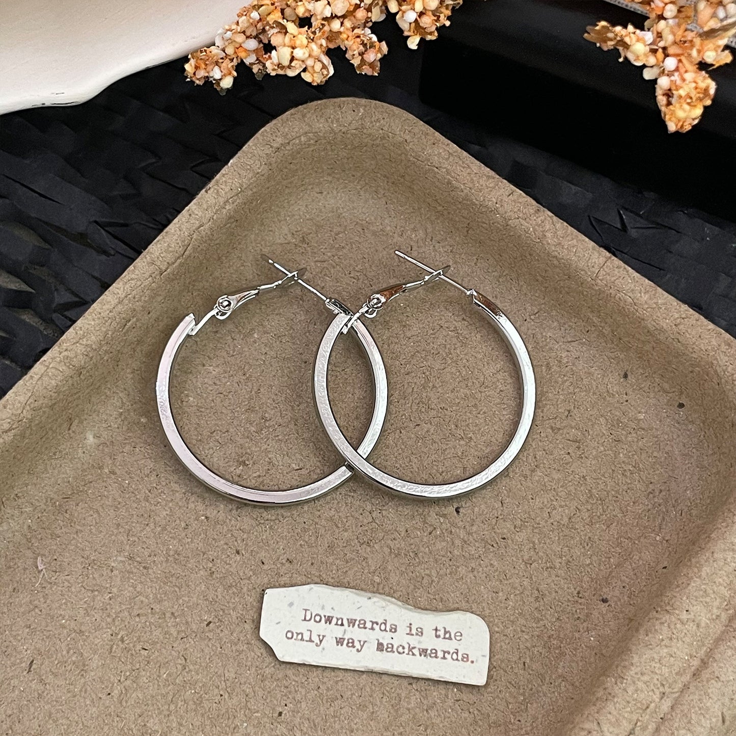 Hoop Tide Ear Design Simple High Sense Earrings