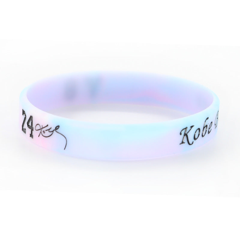 Basketball Silicone Rubber James Curry Harden Durant Bracelet