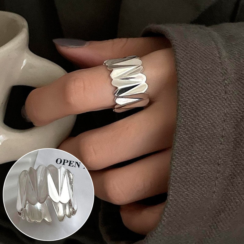 Women's Style Temperament Water Drop Retro Stylish Rings