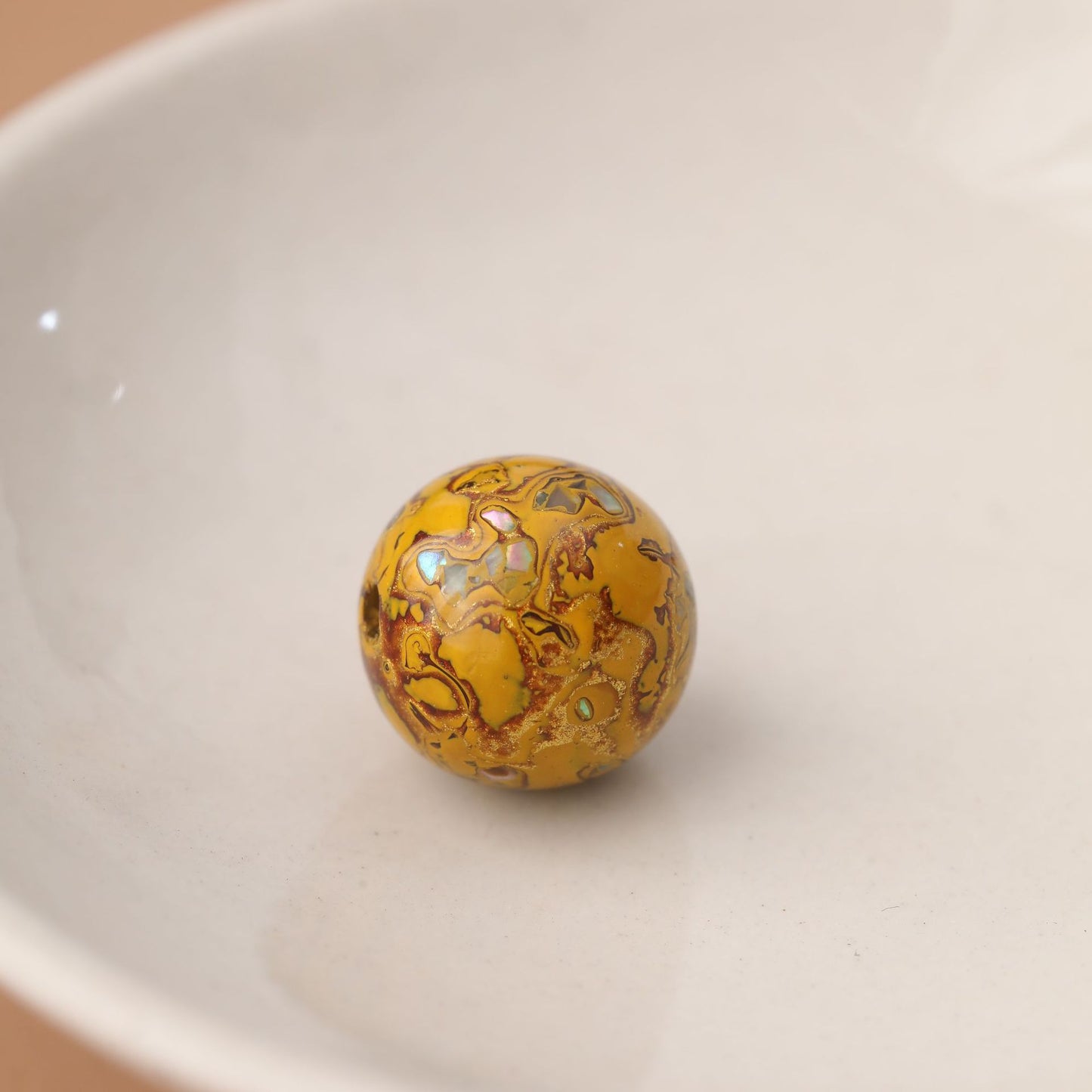 Paint Inlaid Snail Scattered Beads Crafts Live Bracelet