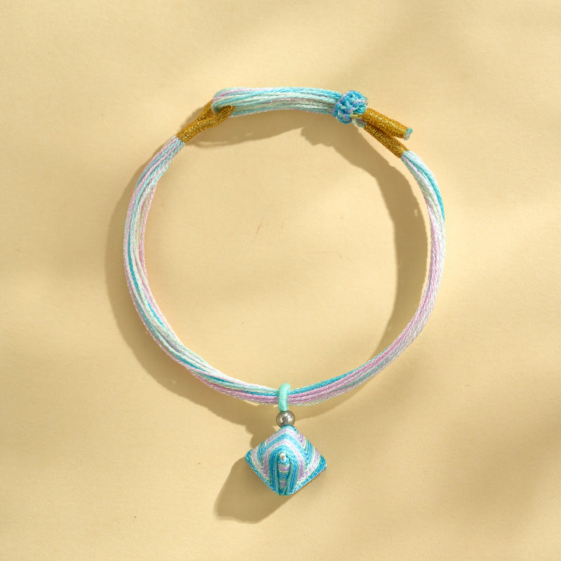 Children's Dragon Boat Festival Colorful Rope Hand-woven Small Bracelets