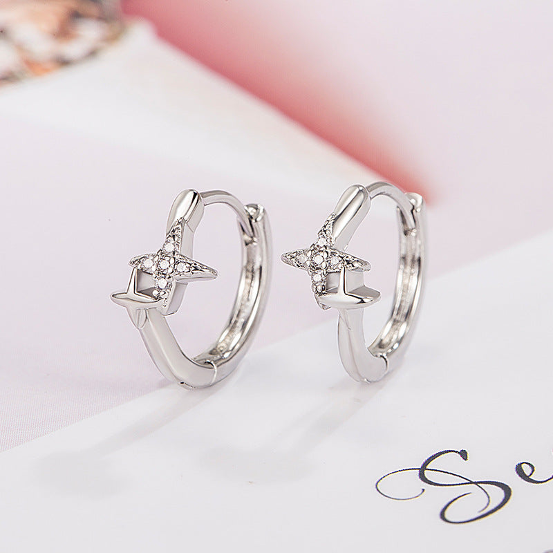 Simple Graceful Design High Sense Niche Ear Buckle