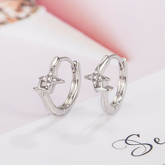 Simple Graceful Design High Sense Niche Ear Buckle