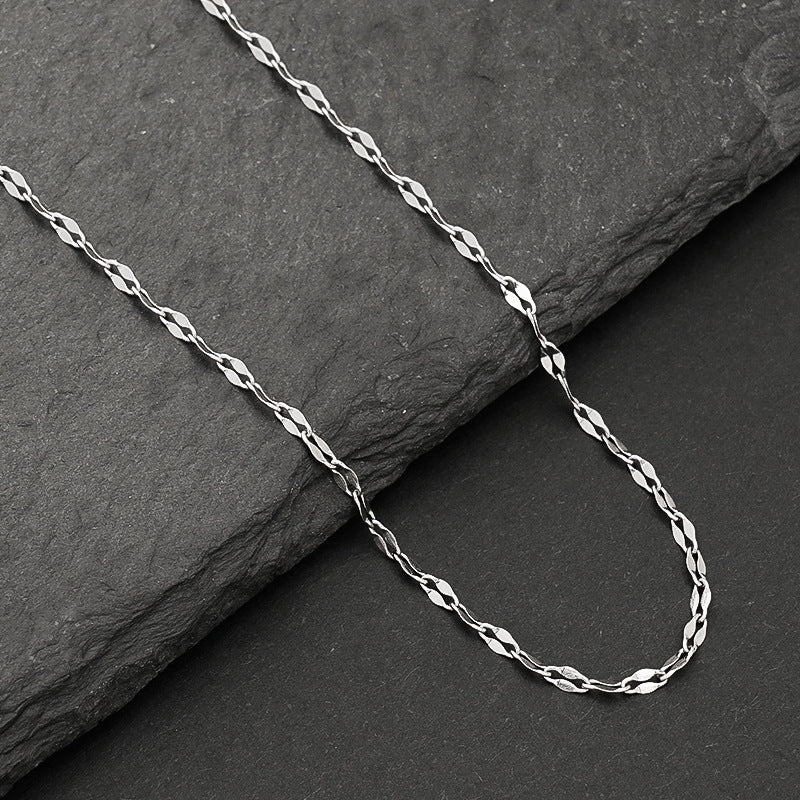 Women's Design Lip Chain Titanium Steel High-grade Necklaces