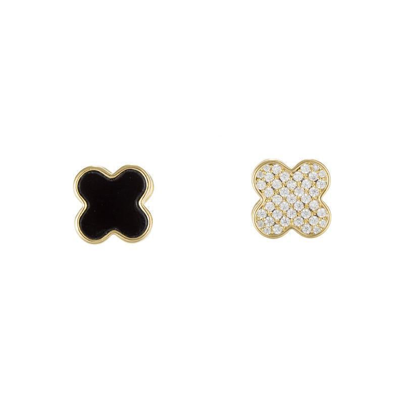 Women's Clover Magnetic Ear Clip High-grade Exquisite Earrings