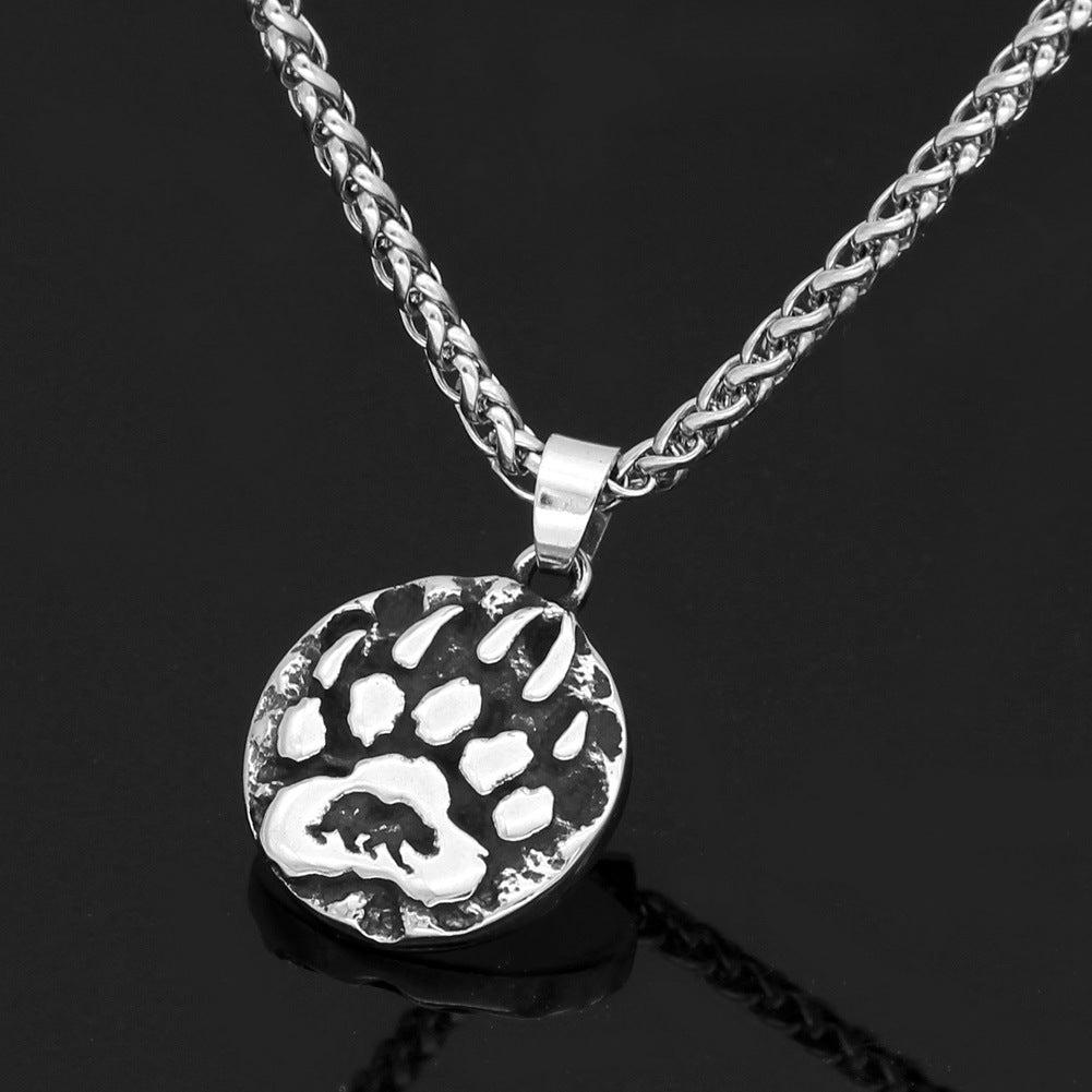 Grizzly Bear Nordic Mythology Viking Claw Necklace