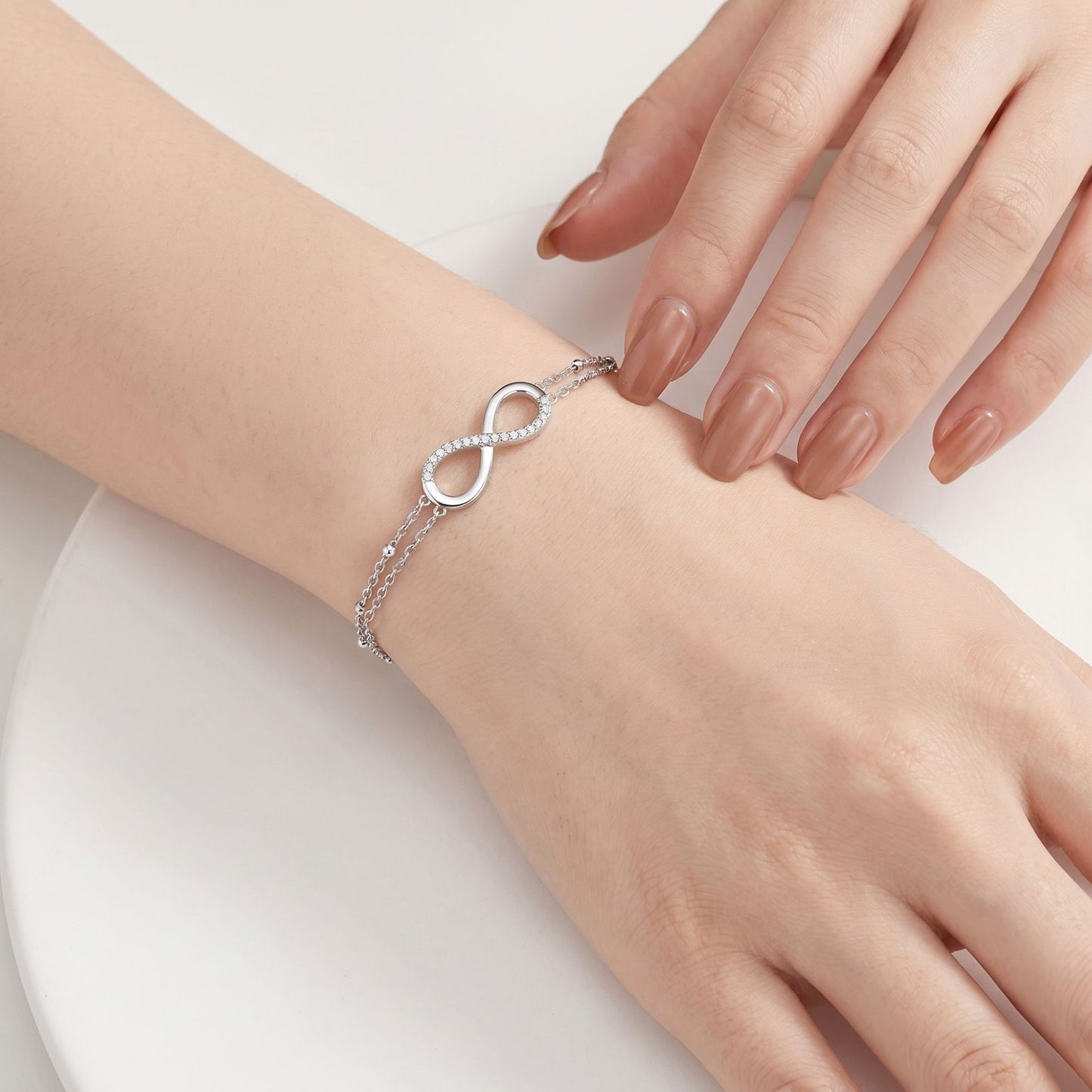 Women's Diamond Retro Personality Unlimited Character Fashion Bracelets